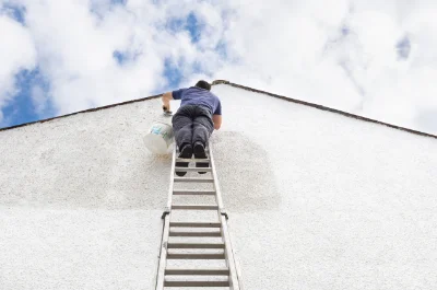 Peinture extérieure à Doix lès Fontaines — façades et ravalement